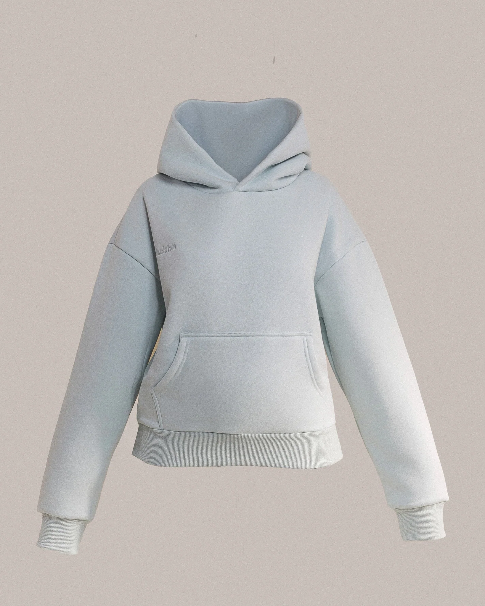 The Classics Hoodie in Baby Blue - Image 5