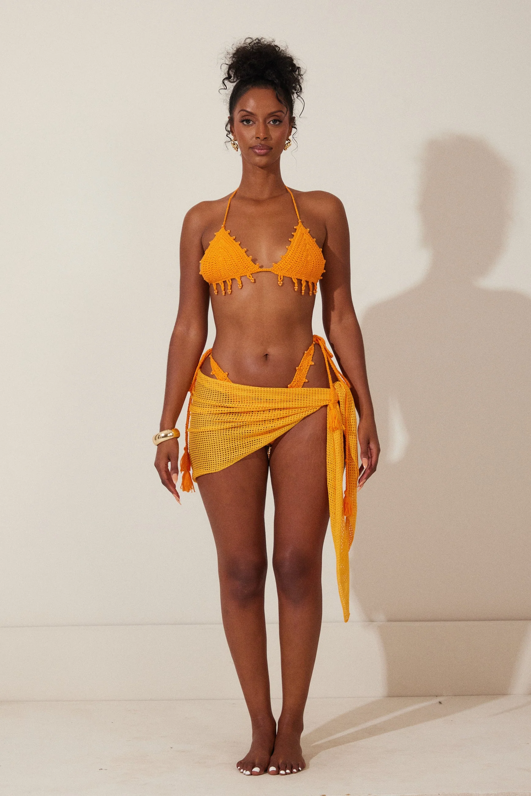 The Crochet Sarong in Orange_ - Image 10