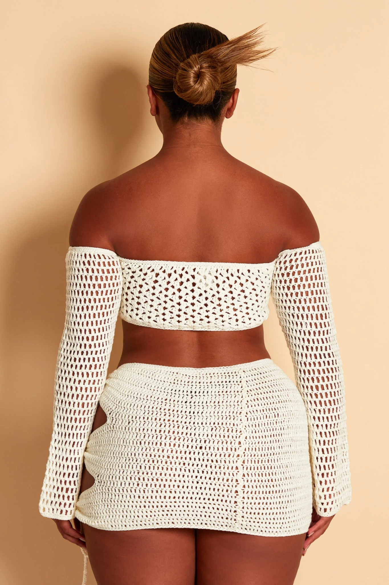 The Crochet Set in Cream - Image 7