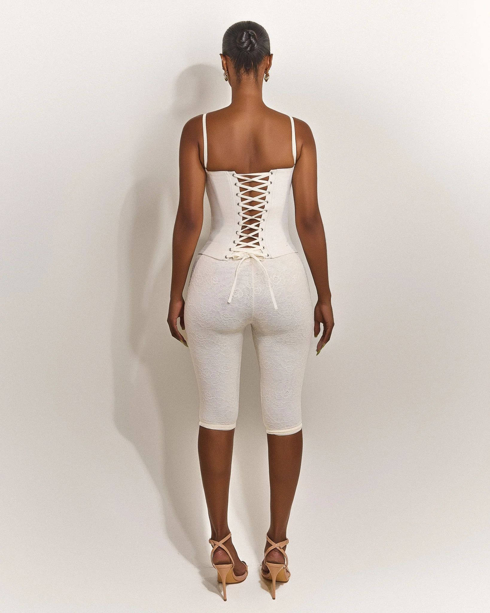 The Everly Corset in Off White - Image 3