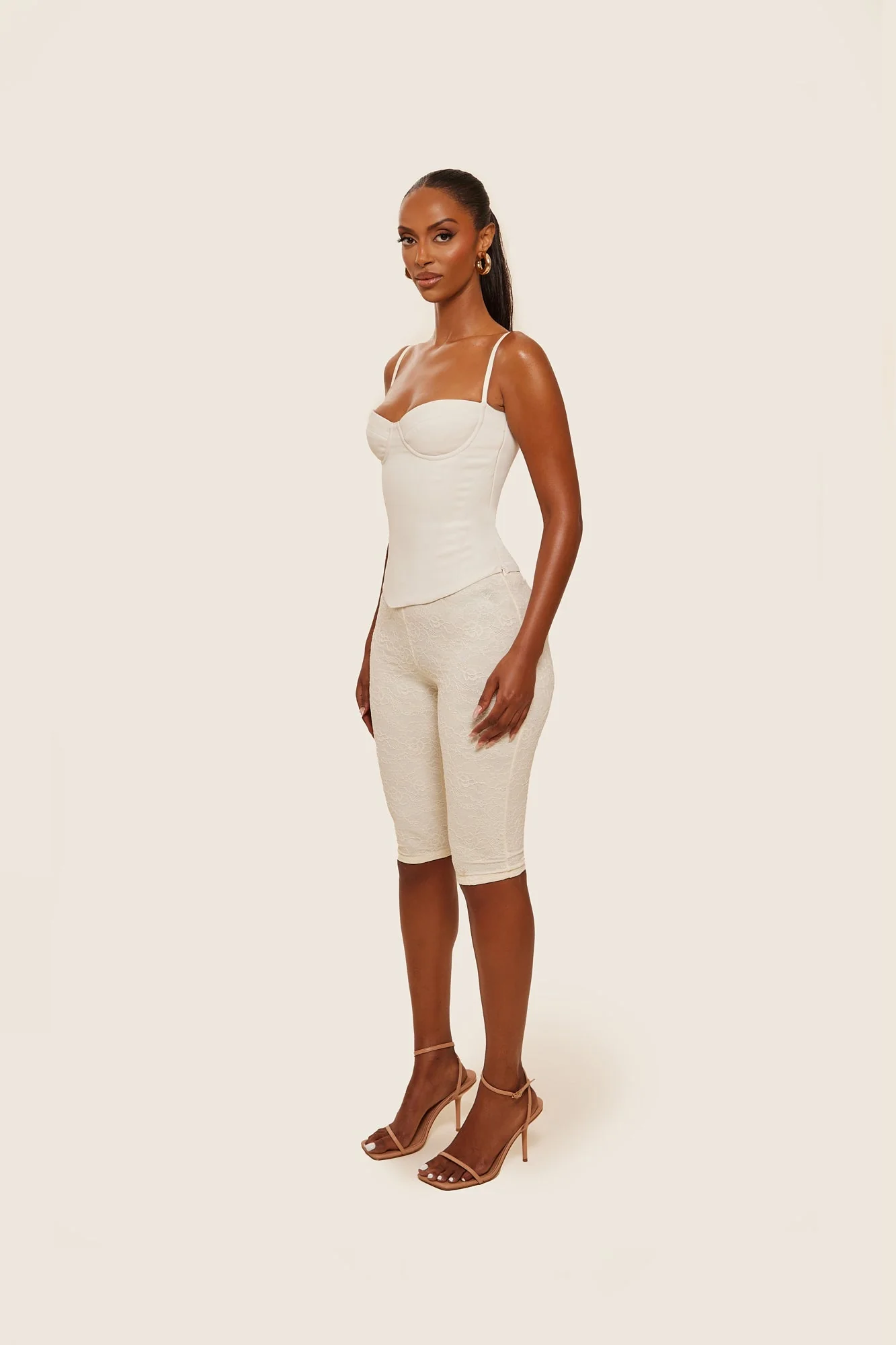 The Everly Corset in Off White - Image 8