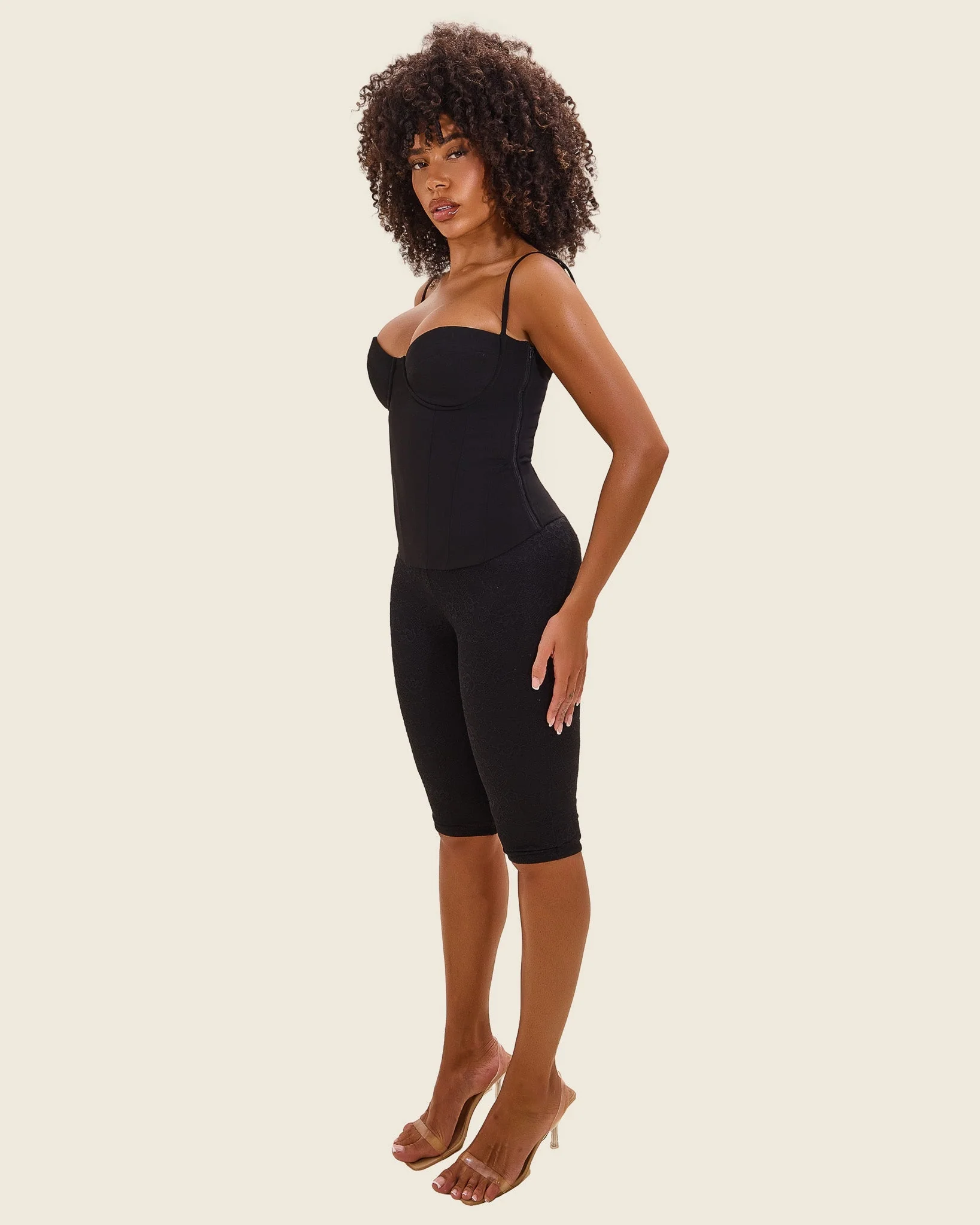 The Everly Corset in Black - Image 13