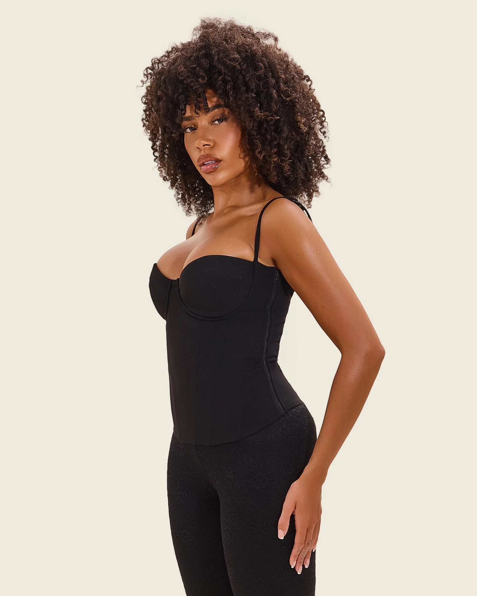 The Everly Corset in Black - Image 14