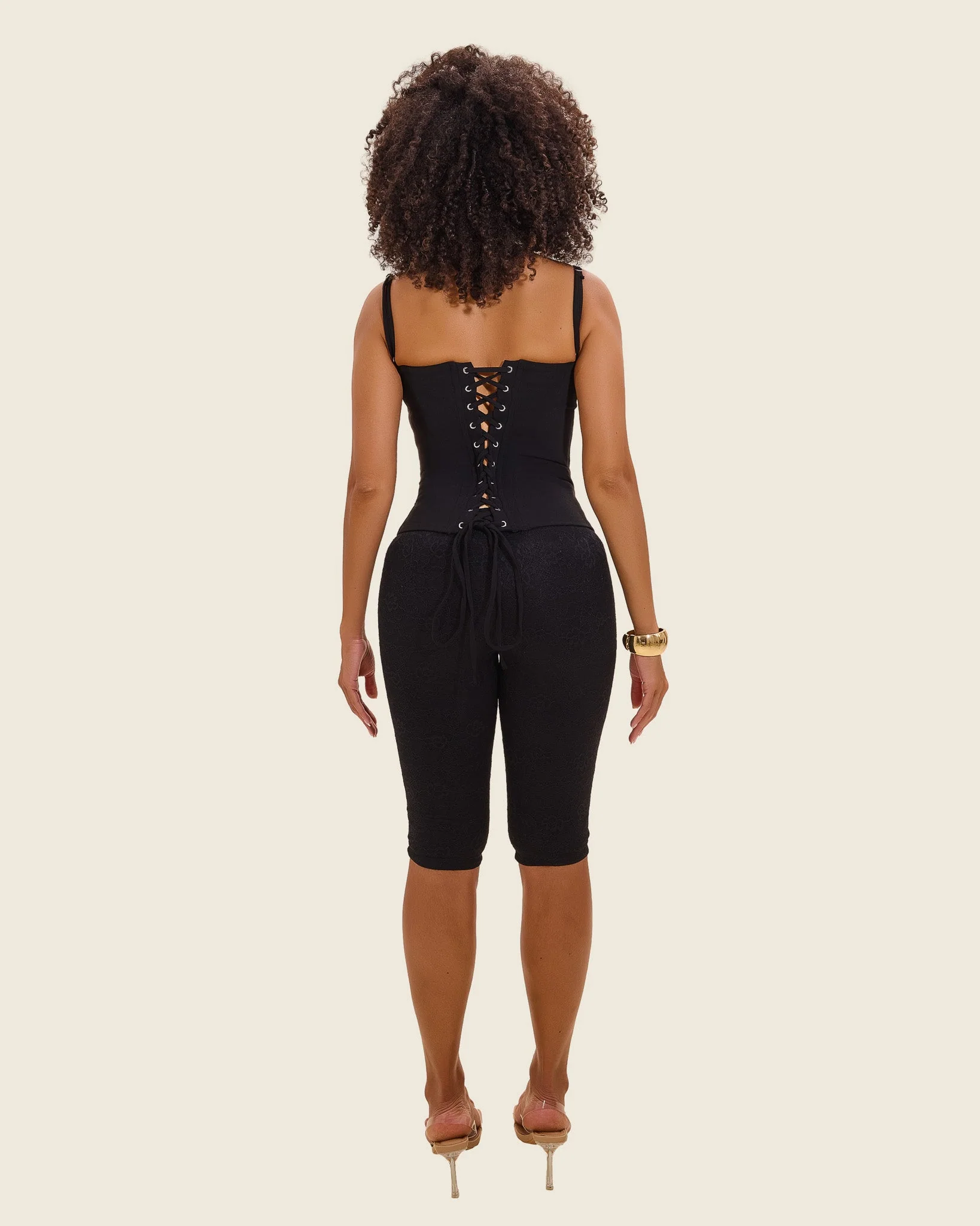 The Everly Corset in Black - Image 15