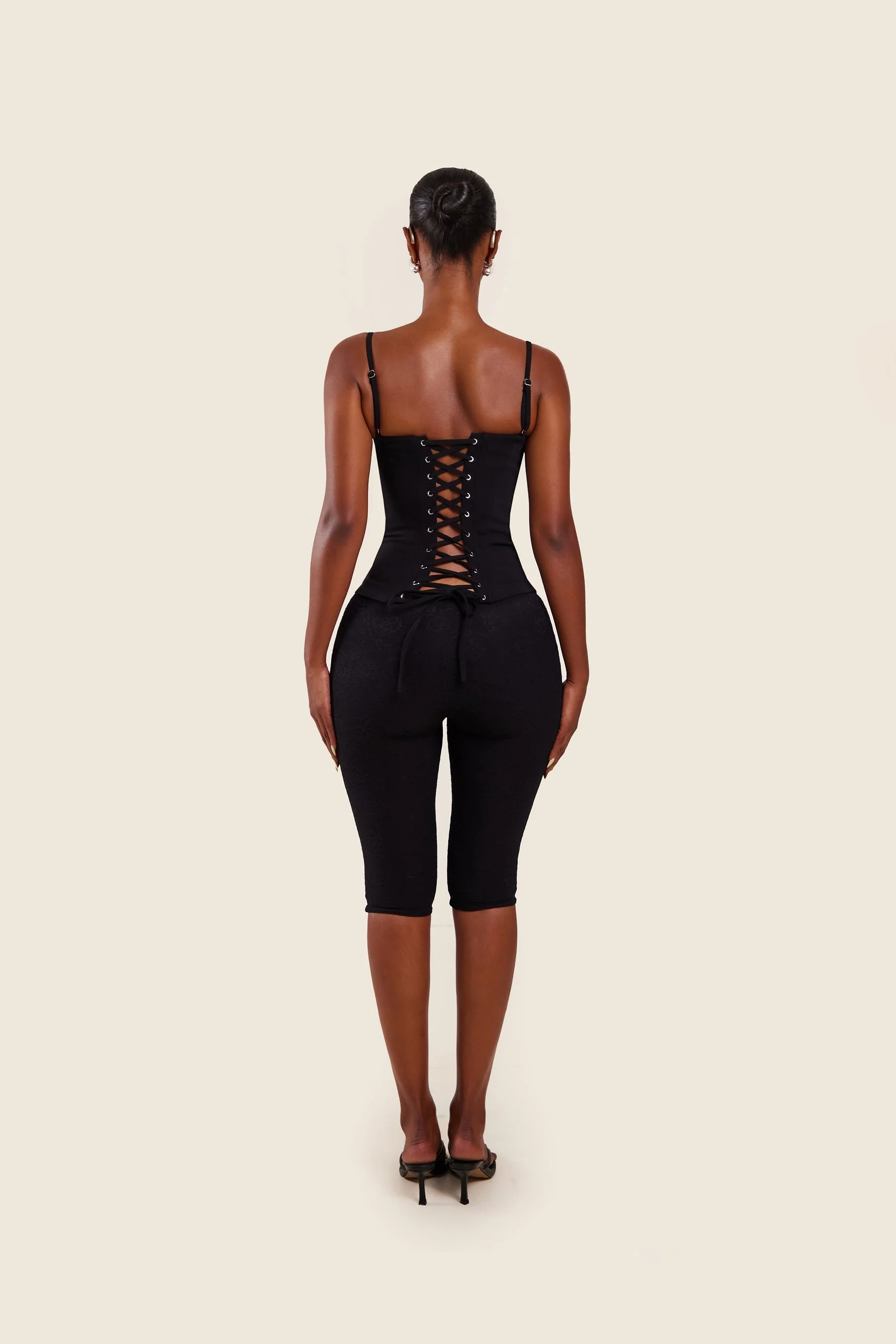The Everly Corset in Black - Image 5