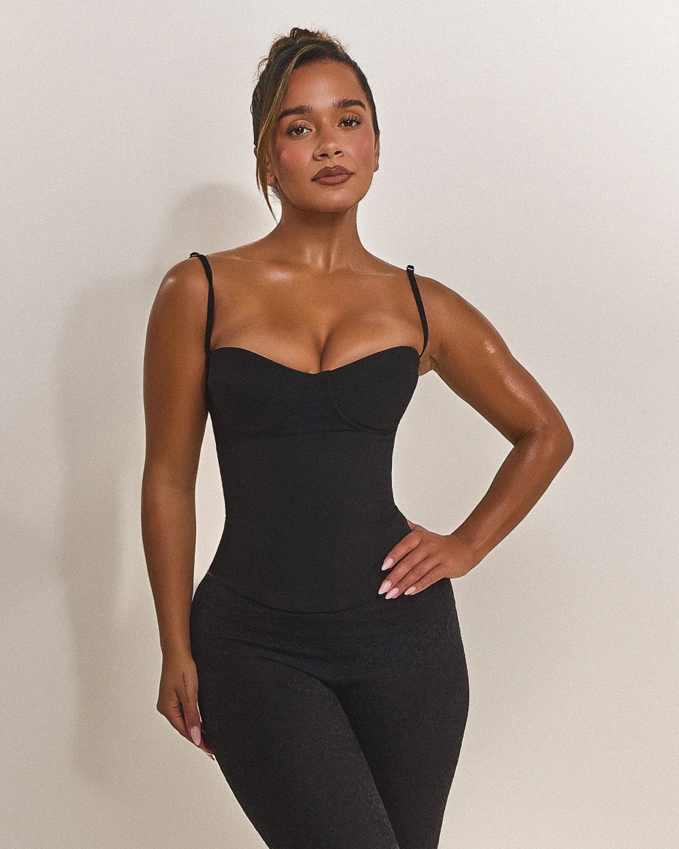 The Everly Corset in Black - Image 8