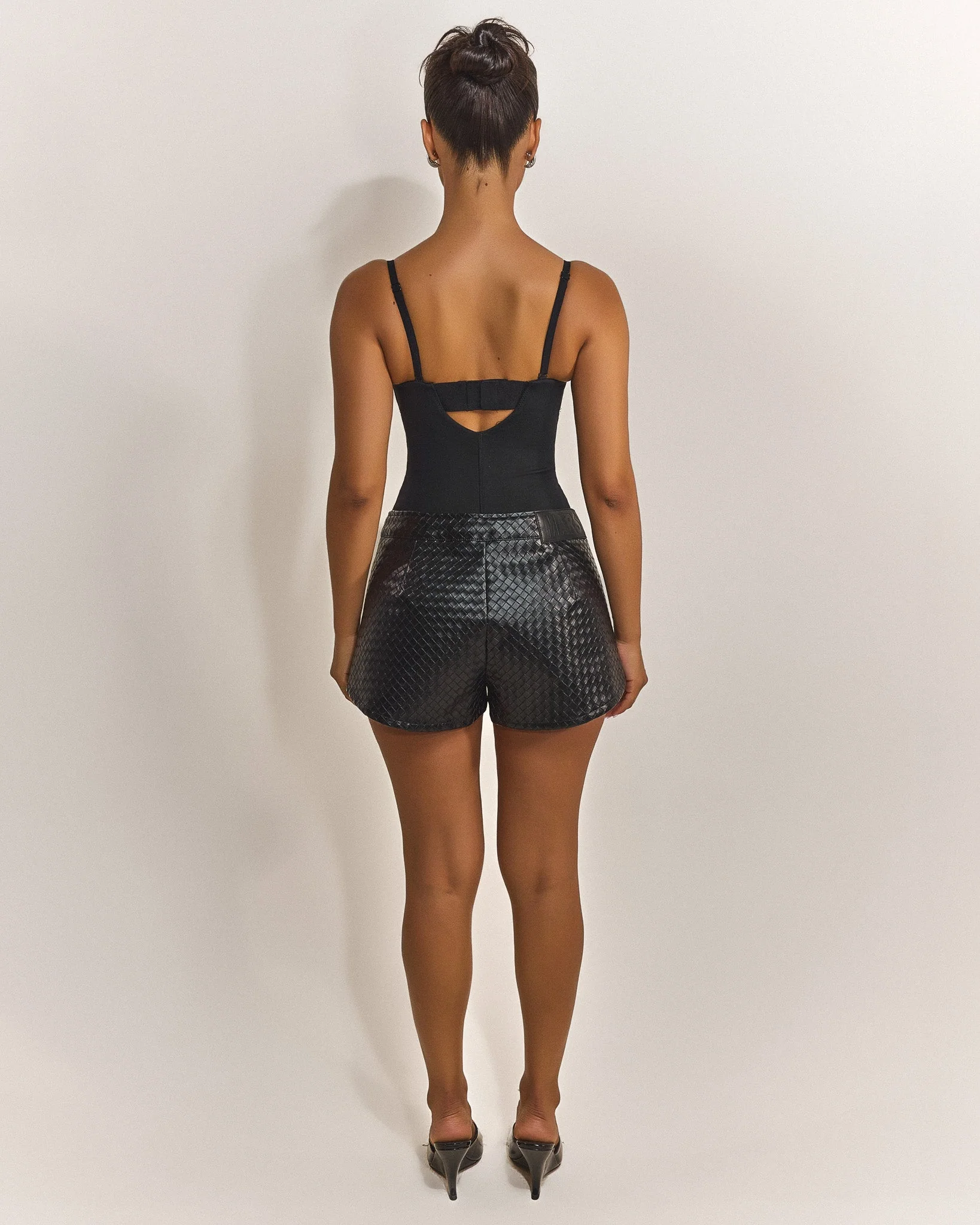 The Faye Shorts in Black - Image 5