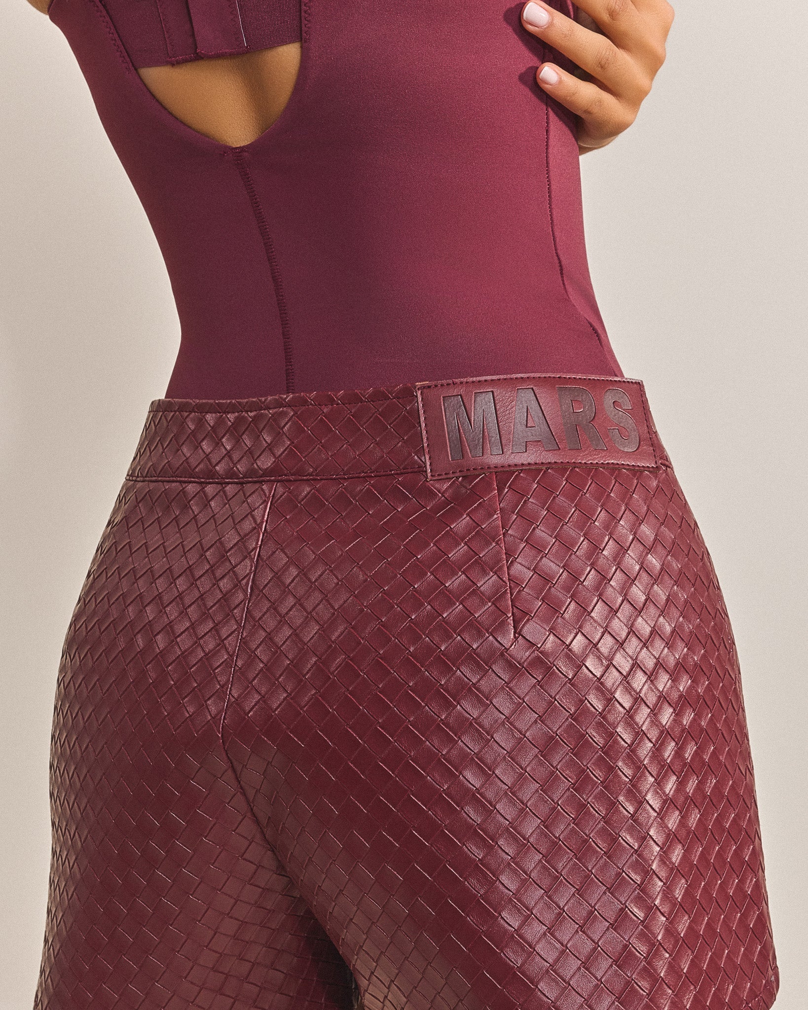 The Faye Shorts in Red - Image 9