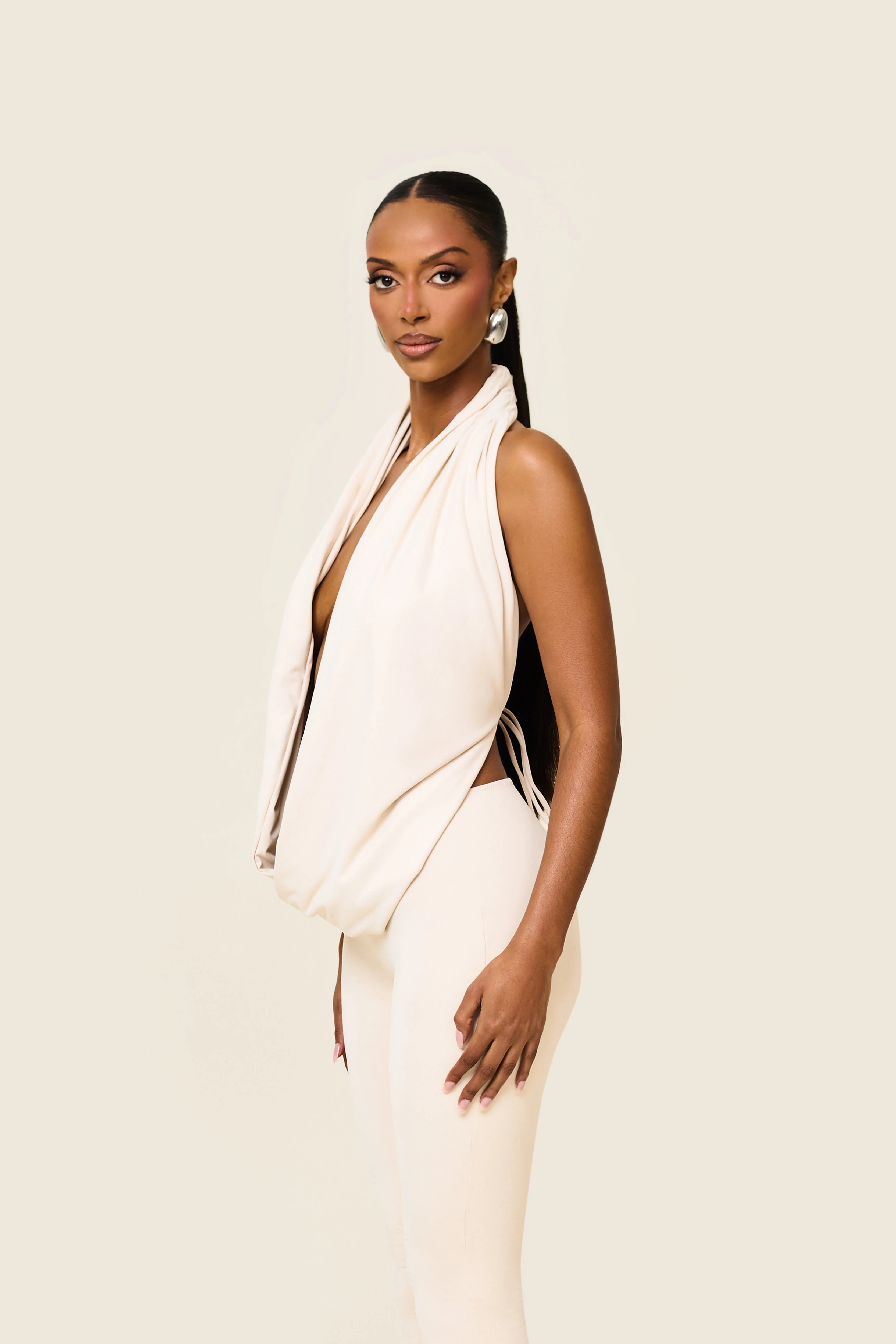 The Leia Top in Stone - Image 11