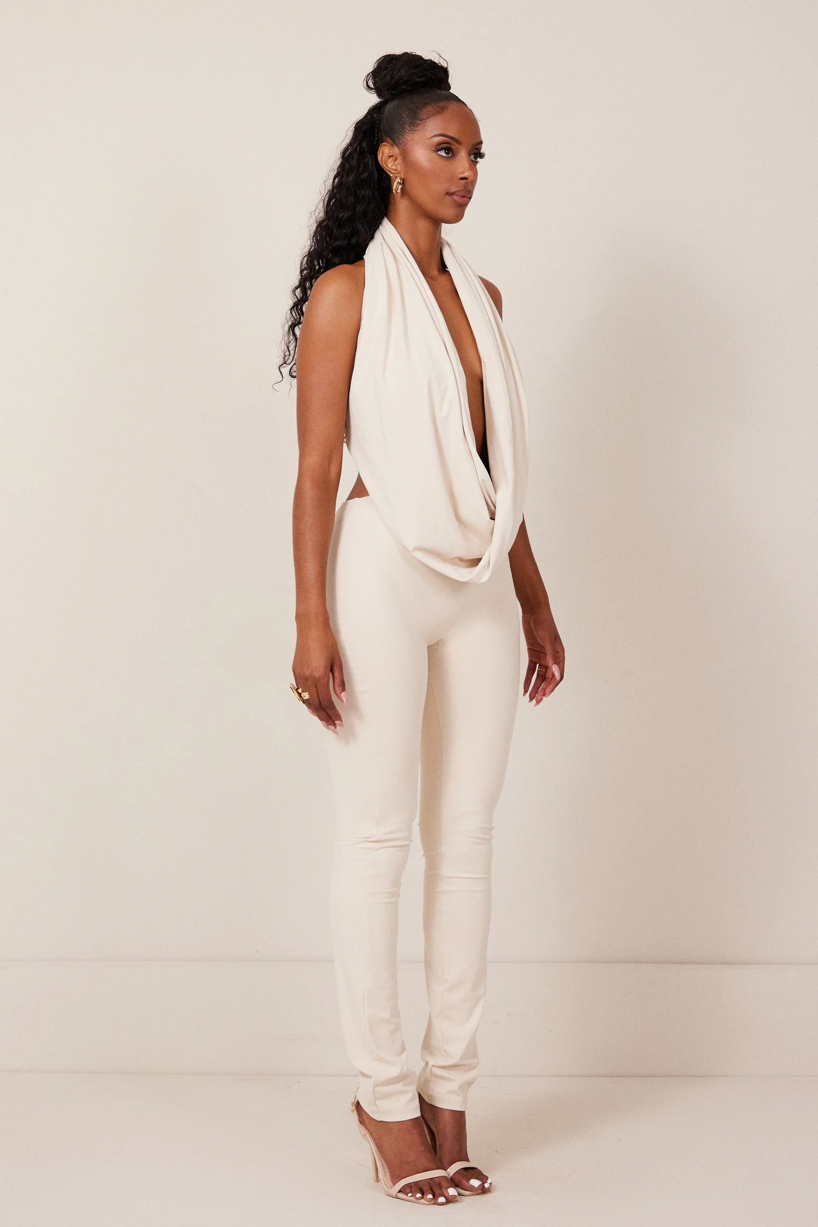 Leia Trousers in Stone - Image 12