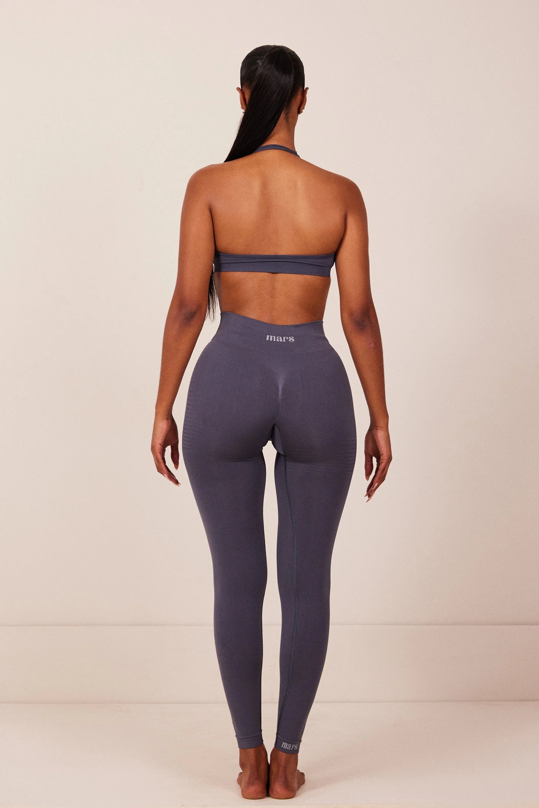 The Mars Seamless Bra in Navy - Image 5