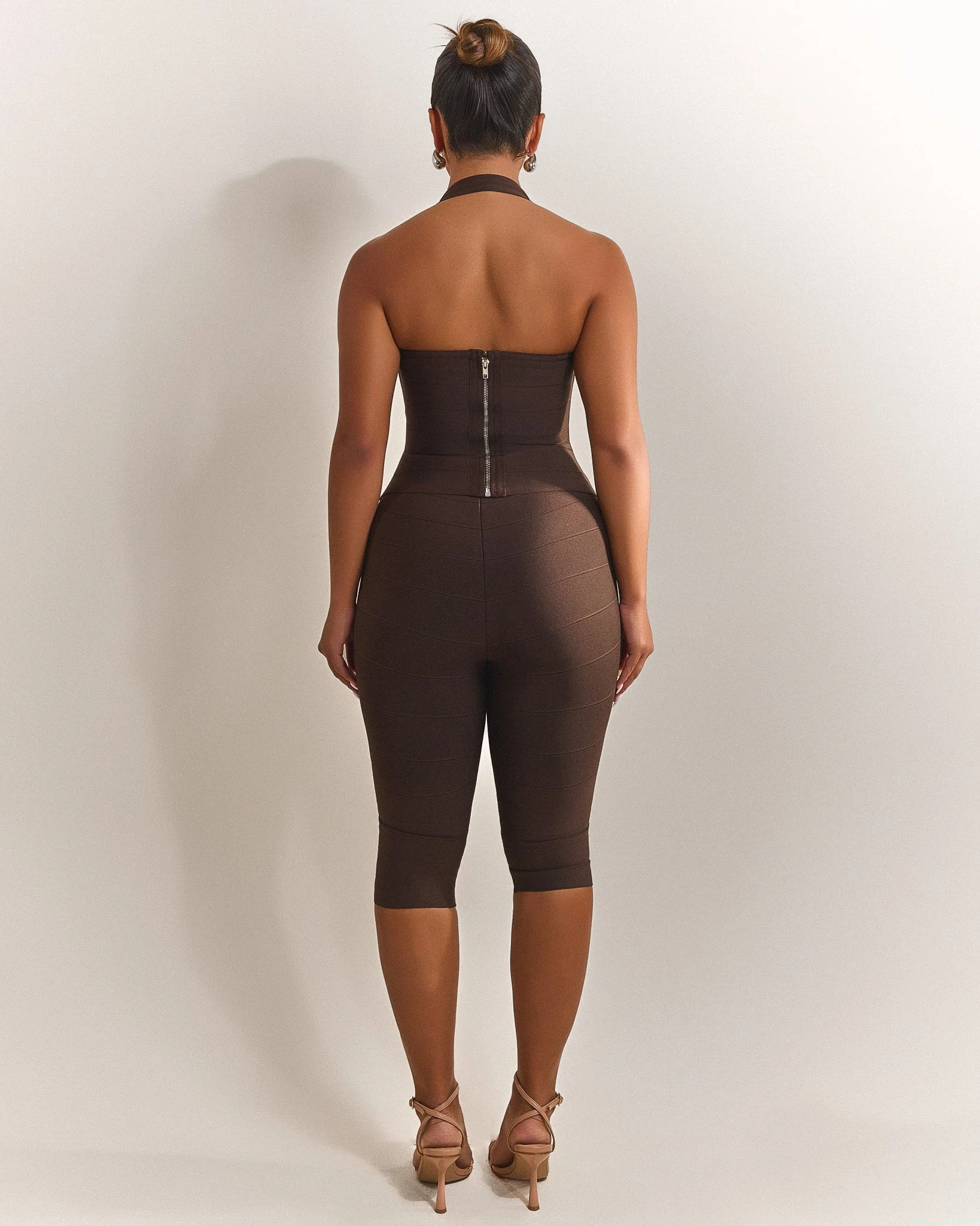 The Natalia Top in Brown - Image 4