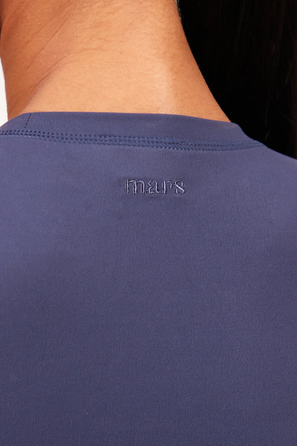 The Sculpt Long Sleeve Tee in Navy - Image 6