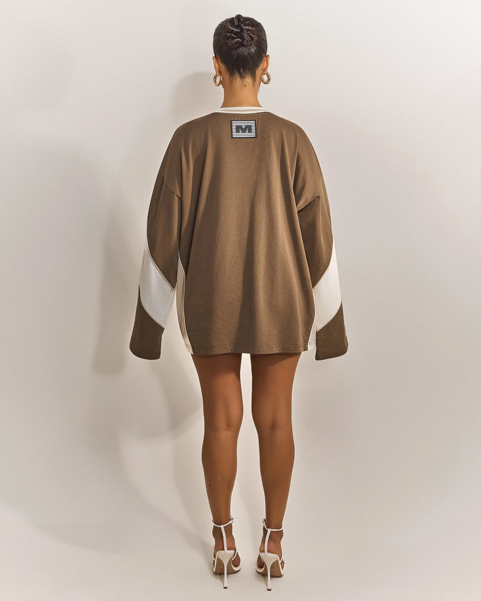 The Tate Long Sleeve Jersey - Brown - Image 4