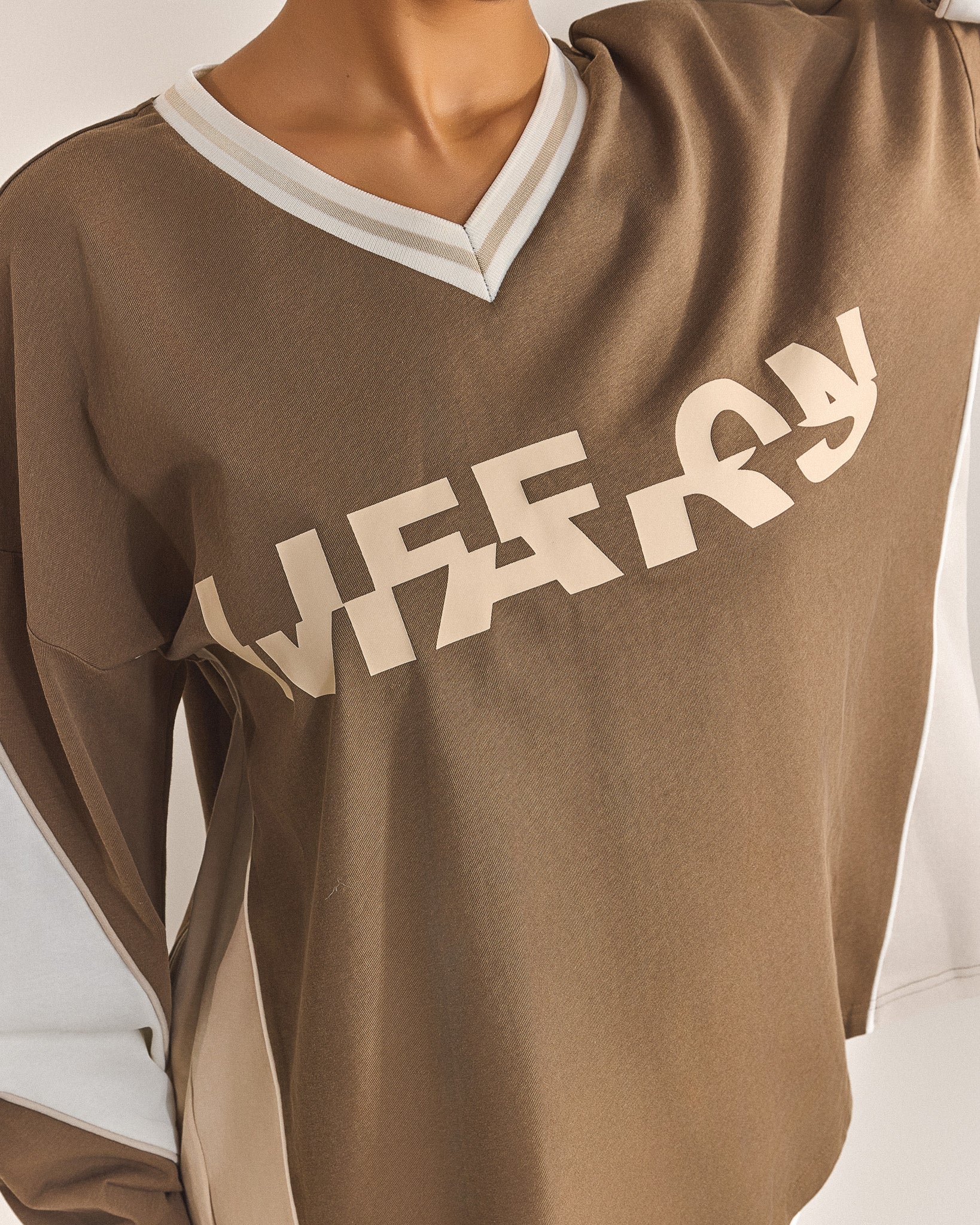 The Tate Long Sleeve Jersey - Brown - Image 6